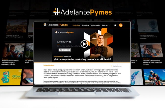 Adelante Pymes, la plataforma de streaming empresarial para pymes y autónomos